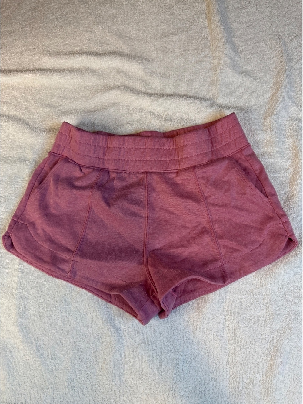 Yogalicious Girls Mauve Athletic Shorts Size M/7/8 - #1235
